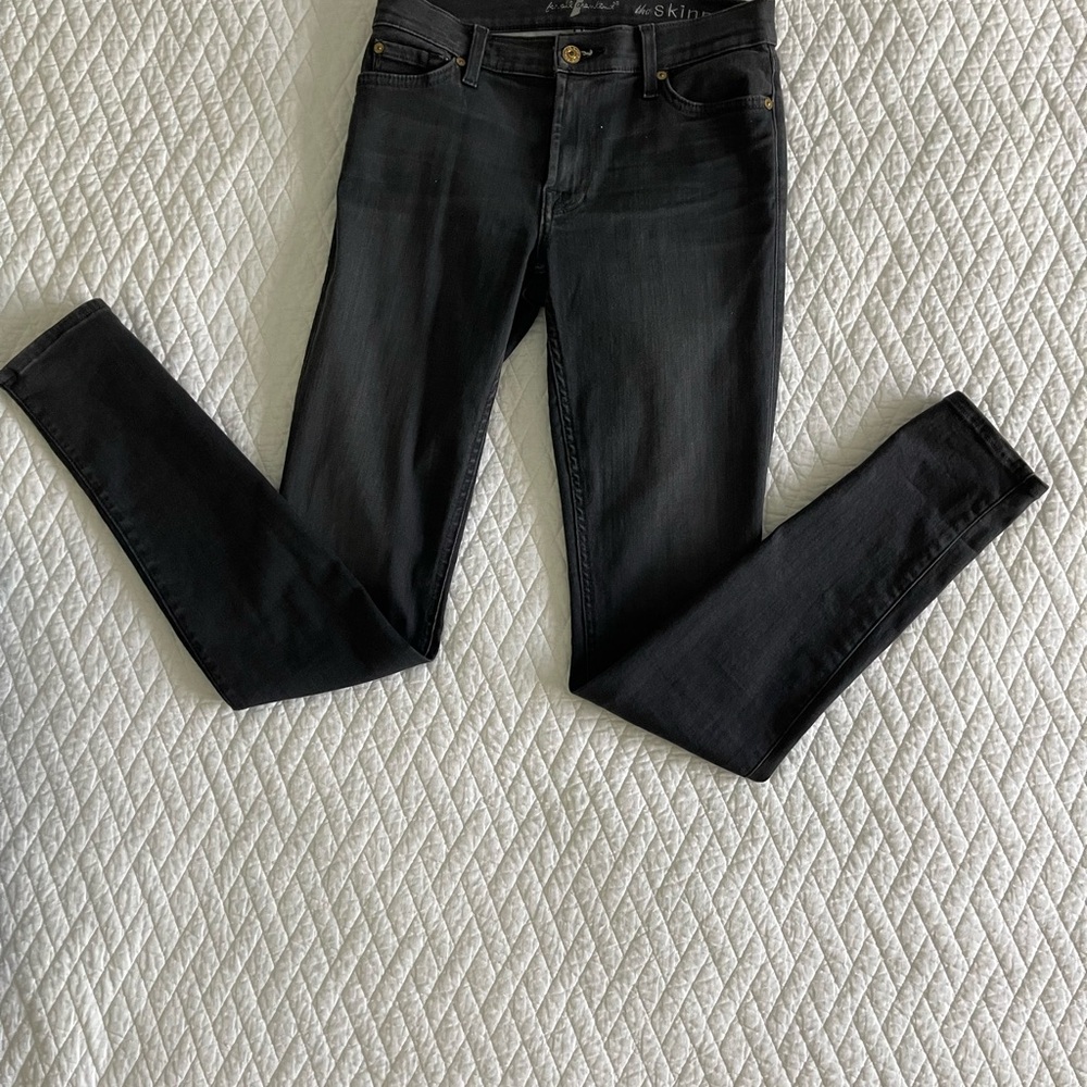 7 for All Mankind the Skinny Jean Sz 27 Gray Jeans